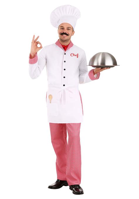 chef costume adults|chef outfits for adults.